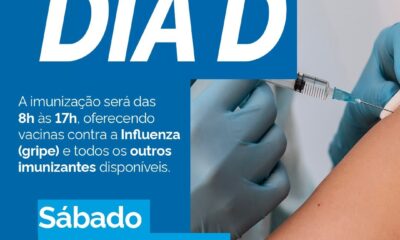 Salto promove o Dia D" de imunização contra a Influenza no Sábado (13)"